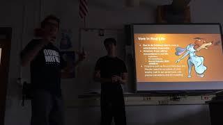 presenting a vore project in algebra 2