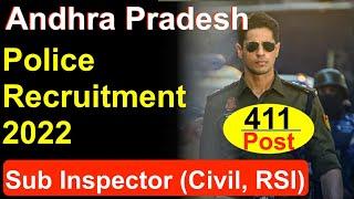 AP Police Constable & SI Notification 2022 || Age limit, Syllabus, PET & PMT information | AP Police