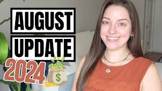 August 2024 Finance Update | Tapping My Emergency Fund, But My Net Worth Grew!