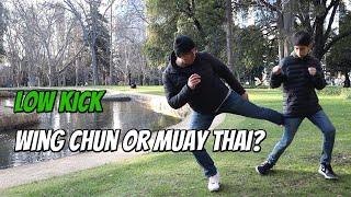 Low Kick - Wing Chun or Muay Thai?