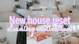  NEW HOUSE RESET || CLEAN WITH ME || SPEED CLEAN || POWER HOUR CLEANING