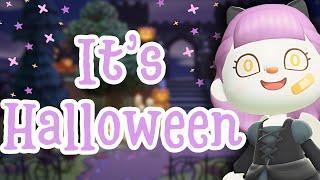 Halloween Spooky Entrance Build | Spooky Halloween Island Litwick | Animal Crossing New Horizons