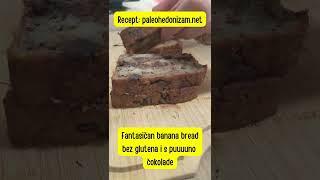 Bez glutena | Banana bread #shorts