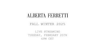 Alberta Ferretti Fall Winter 2025 Show