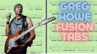 Learn Greg Howe Fusion Super Shred - Animated Tabs