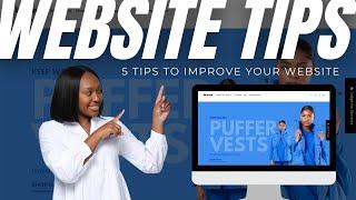 Website Tips for Boutique Owners