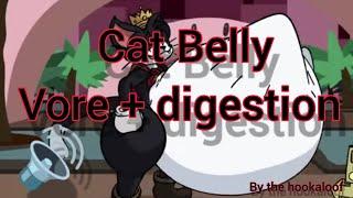 cat Belly vore + digestion vore by the hookaloof #[V- ANIM 3]