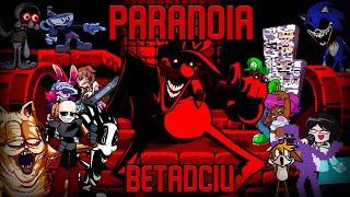 PARANOIA But Every Turn a Different Character Sings It (FNF BETADCIU)