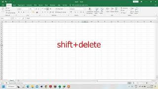 Excel Shortcuts 2022