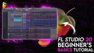 FL STUDIO 20 TUTORIAL | Complete Beginner Basics Tutorial 2022