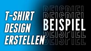 T-Shirt Design für Merch by Amazon erstellen in Adobe Photoshop - Logo Design - POD Business