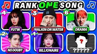 RANK THE SONG!  But Without Knowing the Next One #4 | KPOP QUIZ 2025