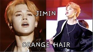 Jimin orange hair clips [for editing]