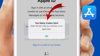 Fixed: Too many codes sent try again later iPhone iOS 17 - 2024
