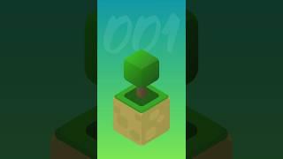 Part 1 A Simple Tree,  Isometric Game Design using only basic shapes in Canva.