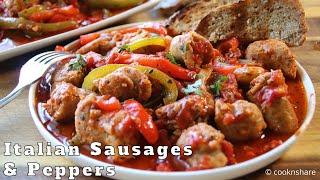 One Pan Italian Sausage and Peppers in 30 Minutes