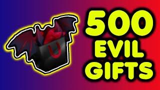 I opened 500 'Evil Gifts' in PS99! This is what I got...