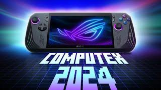 Главные новинки COMPUTEX 2024 - ROG Ally X, Zotac Zone и MSI Claw!