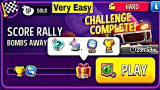 bombs away rainbow score rally solo challenge | match masters | very easy challenge