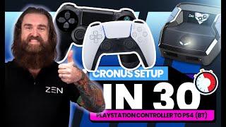 CRONUS IN 30: PlayStation Controller to PlayStation 4 (BLUETOOTH) (2022)