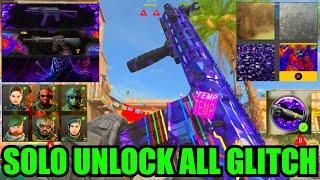 *SOLO* UNLOCK ALL GLITCH MW2! POLYATOMIC CAMO GLITCH! CAMOS/OPERATORS! ORION CAMO GLITCH MW2 GLITCH!