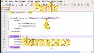 XML PART 05 Prefix and Namespace