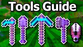 The Ultimate Minecraft 1.20 Tools Guide | Pickaxe, Axe, Shovel, Hoe, Shears, Flint & Steel