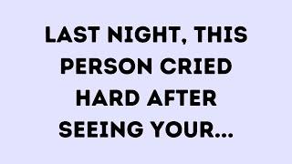  God Message Today | Last night, this person cried hard after seeing... | God Message | God Says