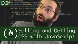 CSS styles in JavaScript (setting and getting) - Beau teaches JavaScript