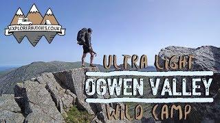 Ultra Light Wild Camp with ZPacks gear in the Ogwen Valley - Snowdonia, Wales