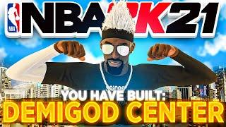 THIS DEMIGOD CENTER BUILD will BREAK NBA 2K21 NEXT-GEN! BEST CENTER BUILD w/ BEST BADGES! NBA2K21