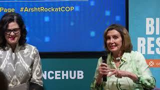 Speaker Pelosi Holds Moderated Conversation with Adrienne Arsht-Rockefeller Resilience Center