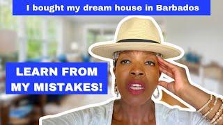 MY SECOND MONTH SOLO IN MY DREAM HOUSE IN BARBADOS  | MOVING ABROAD ALONE IN MY LATE 50'S