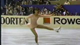 Dagmar Lurz (FRG) -1980 Worlds, Ladies' Long Program