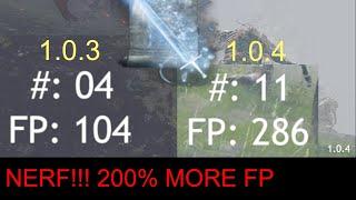 HUGE NERF Side by Side Adula's Moonblade Elden Ring 1.0.3 and 1.04