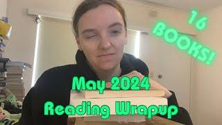 Top 16 Books I read in MAY 2024 Reading Wrap-Up | Merry ChristMAY…?