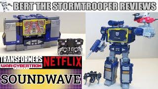 Transformers War For Cybertron Trilogy SOUNDWAVE (Netflix)! Bert the Stormtrooper Reviews!