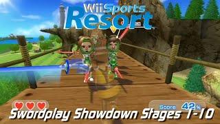 Wii Sports Resort - Swordplay Showdown: Stages 1-10 (Untouched)