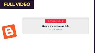 [FULL VIDEO] Design A Download Button With Timer For Your Website Using HTML, CSS & JS