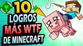  Los 10 LOGROS más WTF de #Minecraft!!