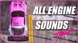 Need for Speed Heat / All Engine Sounds of every Car in the Game showcased