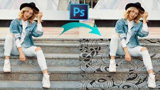 Using Vanishing Point | Best Photoshoptrick | Best Photoshop Tutorial | #shorts