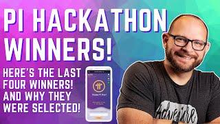 Pi Hackathon Winners Tour! Here are the LAST FOUR apps that won and what it means for Pi!