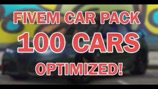 FiveM 100 Car Pack | Optimized Textures | Realistic Handlings