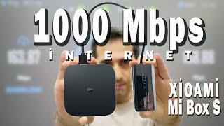 Xioami Mi Box S Cihazına 1000 Mpbs Hızında İnternet bağlarsak Ne Olur? 2023