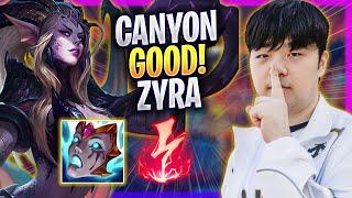 CANYON IS SO GOOD WITH ZYRA! - GEN Canyon Plays Zyra JUNGLE vs Shaco! | Season 2024