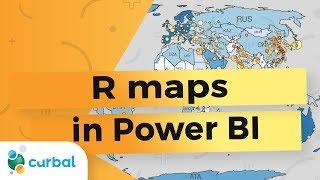 Too many values error in Power BI? Create the visualization with R maps