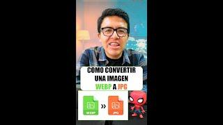 Como convertir una imagen WEBP a JPG en PC 
