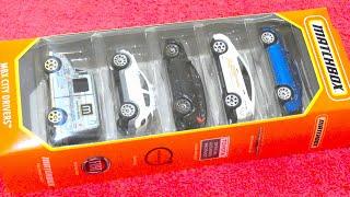 2022 Matchbox MBX CITY DRIVERS 5 Pack