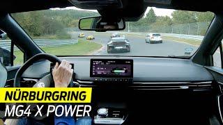MG4 XPower (2024). Nürburgring hot lap onboard !